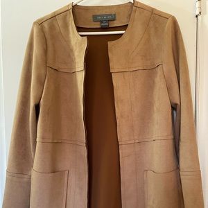 NWT Suzy Shier Car Jacket faux Suede